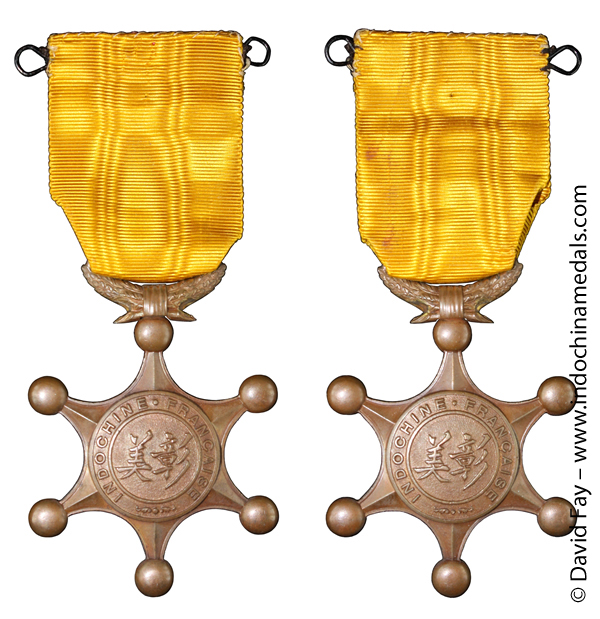Indochina Merit Cross - Bronze