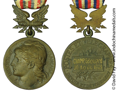 Indochina Posts and Telegraph Medal