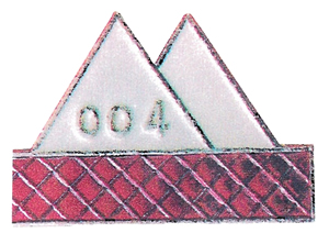 Laoshan against Vietnam Field Troop Code Badge